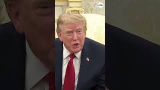 Quiet! Quiet! Quiet! -Trump shuts down reporter in Oval Office press gaggle