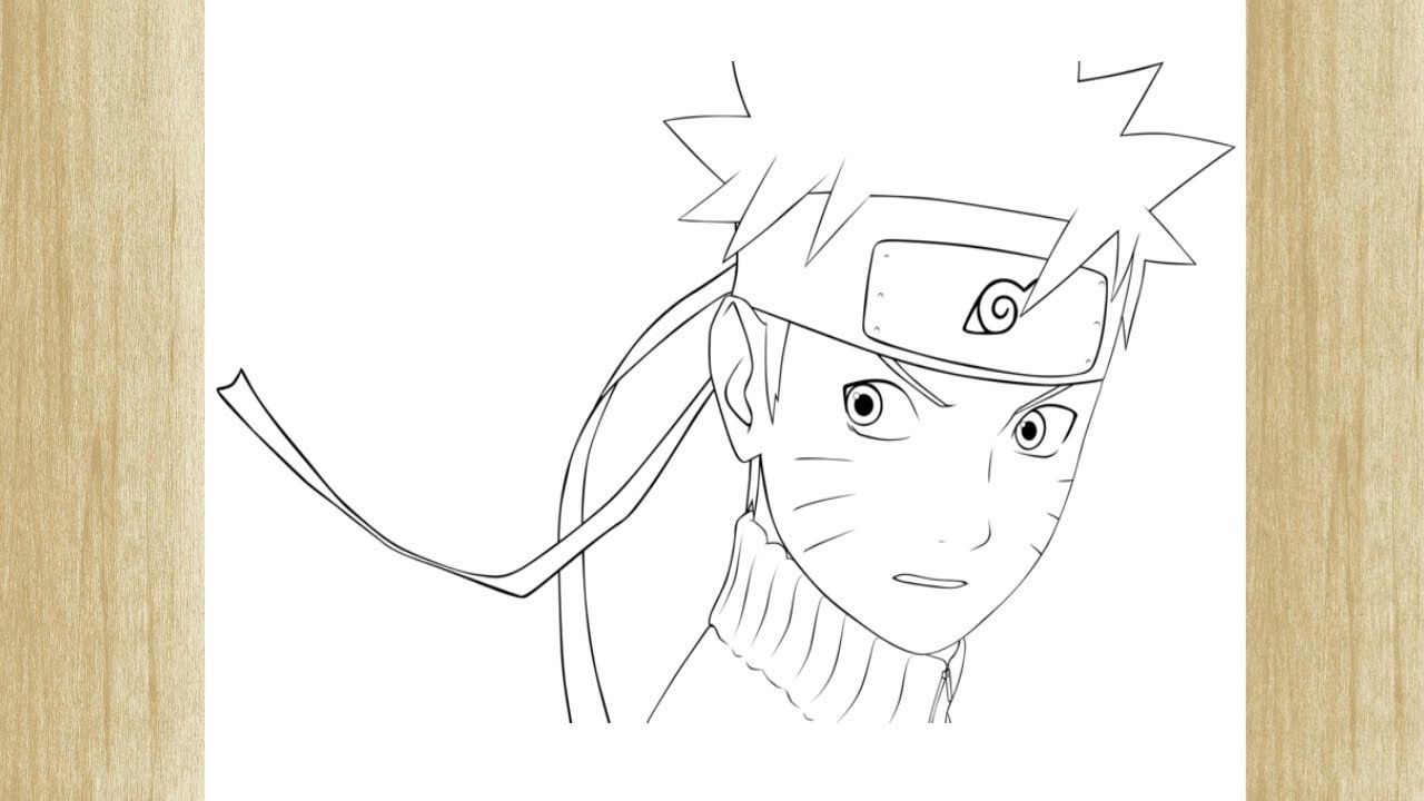 How To Draw Naruto Como Desenhar O Naruto Youtube