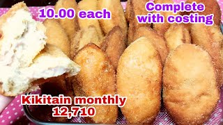 1kilong Harina/PRESYONG PANGMASA/ No oven No bake/ No shortening No egg/TUNA EMPANADA/ STEP BY STEP