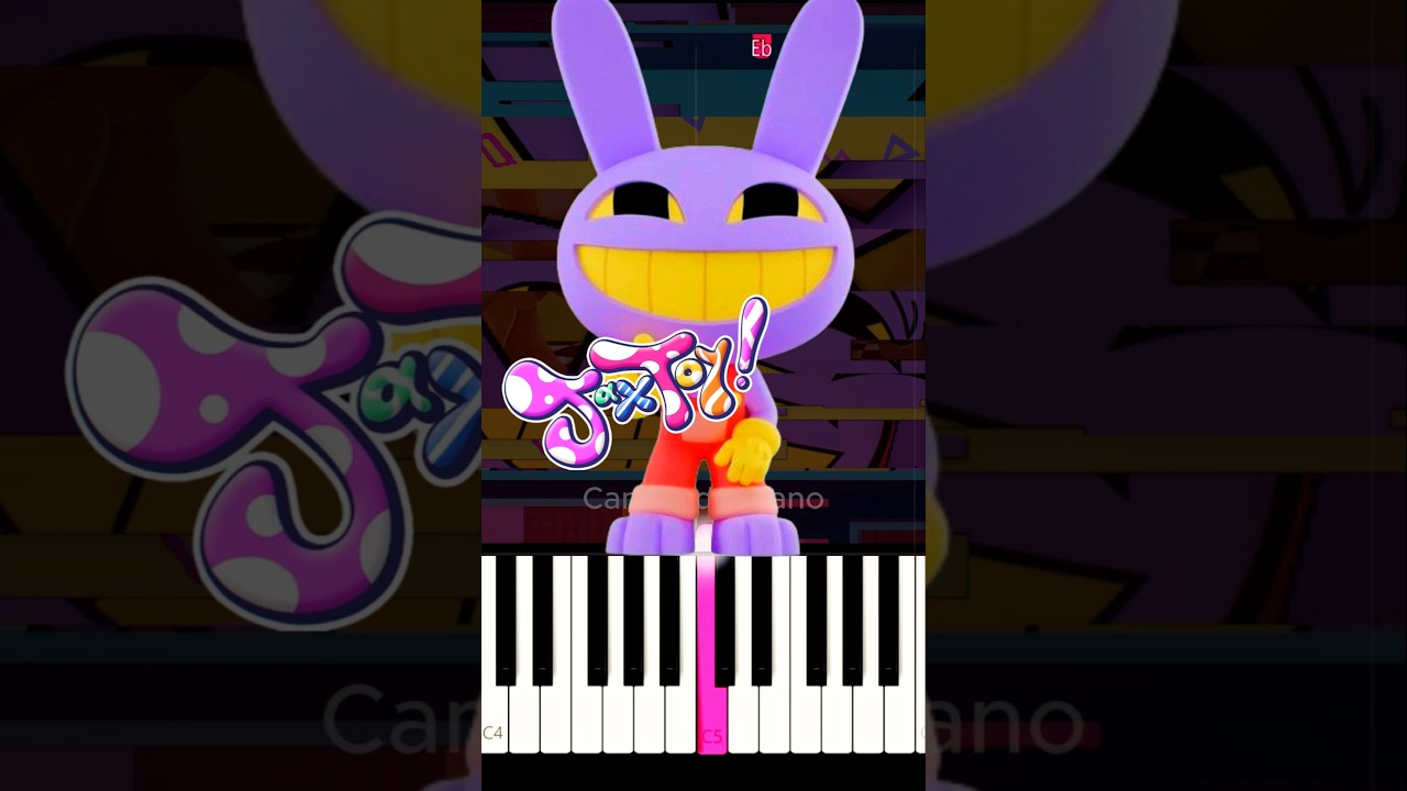 Jax Toy - Easy Piano Tutorial 🎪 (The Amazing Digital Circus)