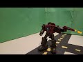 Transformers Skytread stop motion test