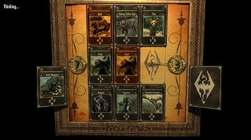 Triple Triad Skyrim Mod Preview