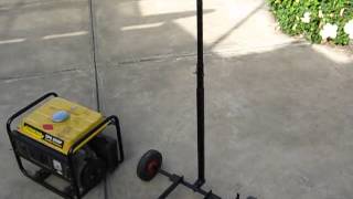 Make a portable generator trolley - generator cart