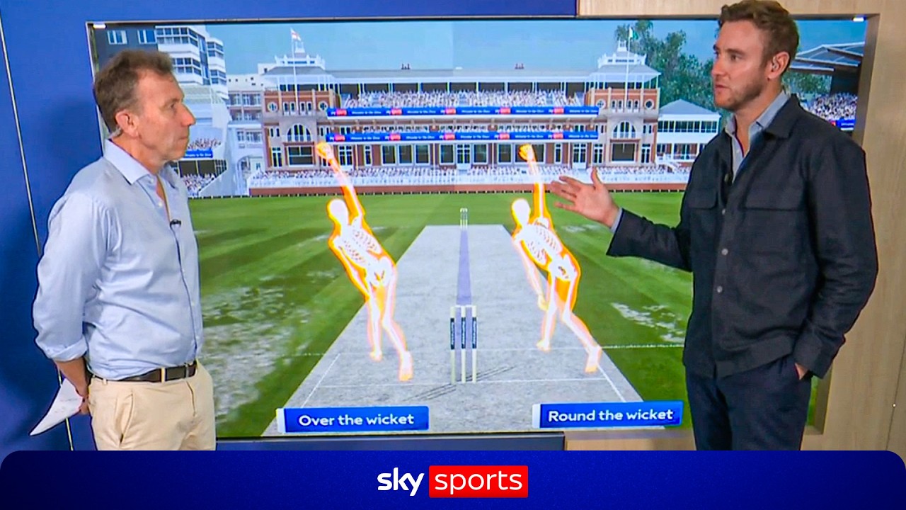 Stuart Broad dissects Josh Tongue's Test bowling