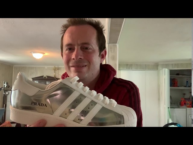 adidas gazelle silver green womens Prada X Adidas Superstar silver Sneakers  thankunext.us