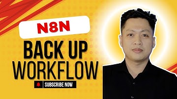 n8n hướng dẫn back up workflow
