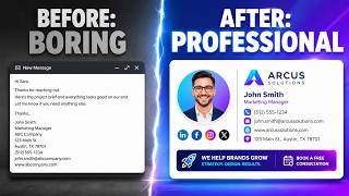 Create a FREE Professional Email Signature (2026 Tutorial)