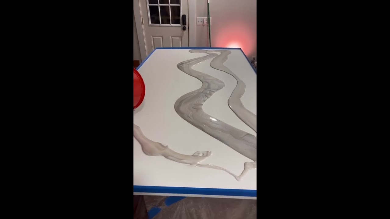She S NEVER Used Epoxy Before And Transformed Her Kitchen Hannah Rachael