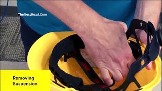 3M SecureFit Hard Hat Helmet Installing and Removing Suspension