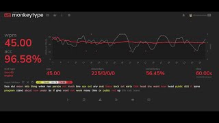 60S Best Again Colemak Day 7 Chromebook Typist