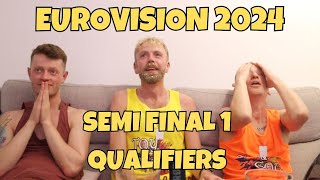 EUROVISION 2024 First Semi-Final Qualifiers REACTION