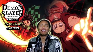 HINOKAMI KAGURA DANCE! TRUE FAMILIES BOND! | DEMON SLAYER SEASON 1 EPISODE 17, 18, 19, 20 REACTION