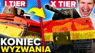 WBIŁEM 10 TIER w 24H w WORLD OF TANKS !!!