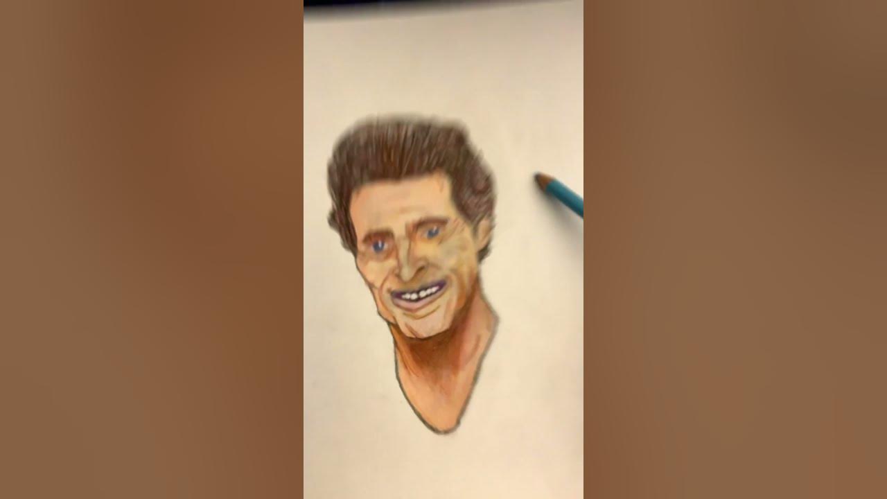 I drew the green goblin irl #drawing #drawingtutorial #pencildrawing #