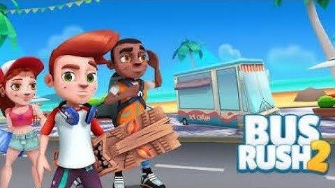 Bus Rush 2 Gameplay Android || Bus Rush 2 Running Games Android || Bus Rush 2 Runner Games