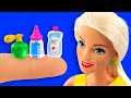 10 DIY Barbie Hacks! ~ Makeup Box, Fortnite-themed desk,watermelon slime! and more