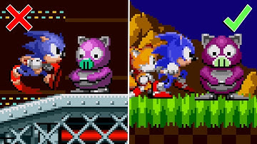 Is that Sonic 1 Beta?! | The Sonic Debut Experience | Sonic Forever mods gameplay