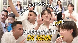 PERDANA DK IKON MAKAN NASI GORENG GEROBAKAN!!!NAGITA NGAKAK SE GEROBAK MAU DIBORONG KE KOREA