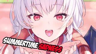 Nightcore - Summertime Sadness (Crypto) - Lyrics