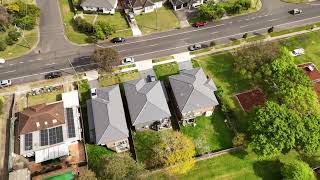 DJI Mini Pro 4 flying over Love Street, Blacktown, NSW DJI Mini Pro 4 flying over Love Street, Blacktown, NSW