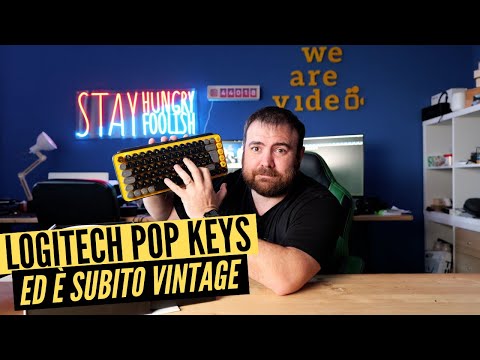 LOGITECH POP KEYS MECHANICAL: TASTIERA WIRELESS **AMORE A PRIMO CLICK**
