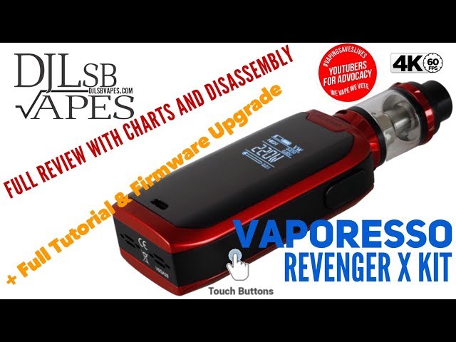 Vaporesso Revenger X + Kit build+battery