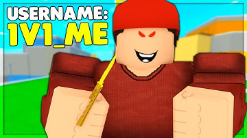 I put "1V1 ME" in my Roblox name and Danced on Them (Roblox Arsenal)