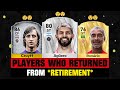 Footballers who returned from retirement 