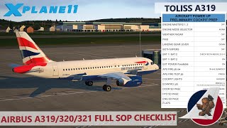 Airbus A320 series full SOP checklist