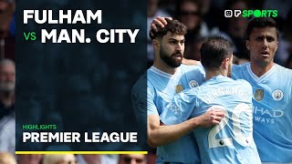 Man. City blijft op titelkoers - Samenvatting: Fulham - Man. City