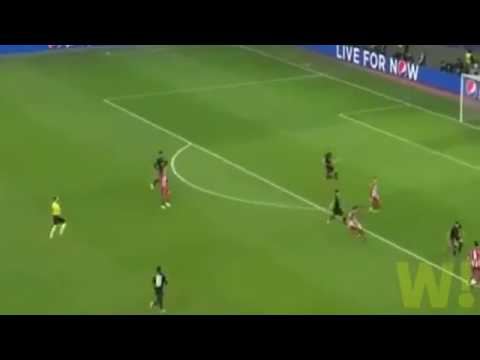 Saul Niguez Goal - Bayer Leverkusen vs Atletico Madrid 0-1 - UCL 21/02/2017 HD