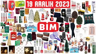 RESMİ KATALOGDAN✅| BİM 19 ARALIK 2023 | BİM İNDİRİMLERİ | GIDA TEMİZLİK YILBAŞI | BİM AKTÜEL ÜRÜNLER