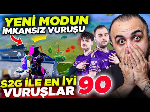 YENİ MODDA ATILAN EN İMKANSIZ BIÇAK! 😱 S2G OYUNCULARIYLA EN İYİ VURUŞLAR #90 - PUBG Mobile