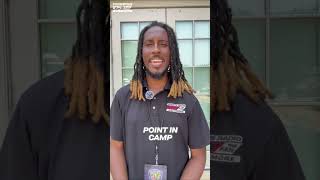 Nate Wiggins carted off practice field