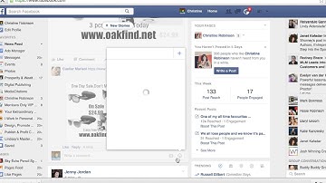 Clickable facebook image