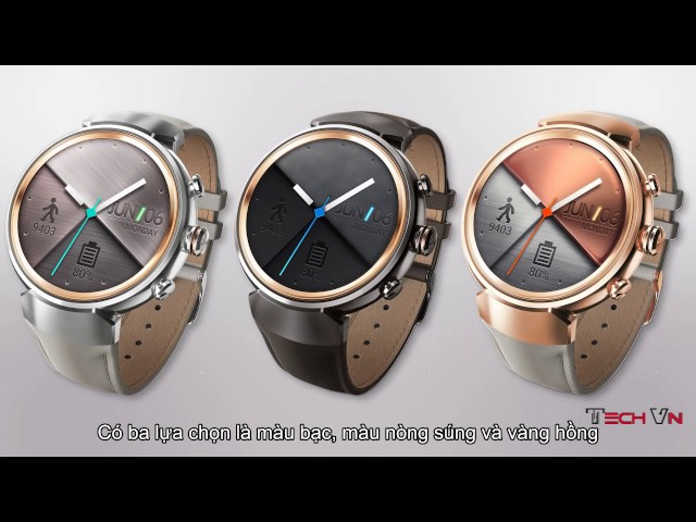 [vlog 13] Asus Zenwatch 3 trên tay nhanh (vietsub)