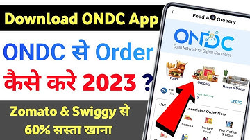 ONDC kaise use kare ! ONDC use kaise kare | how to order on ONDC 2023