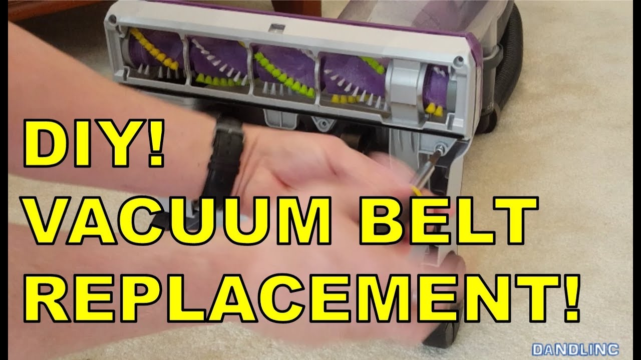 DIY! How To Change A Vacuum Cleaner Belt YouTube