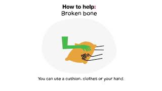 How To Help Someone With A Broken Bone | British Red Cross | First Aid