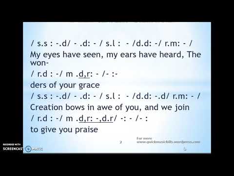 Onise Iyanu by Nathaniel Bassey in tonic solfa