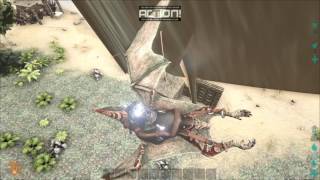 ARK Survival Evolved - Absurd texture glitch.