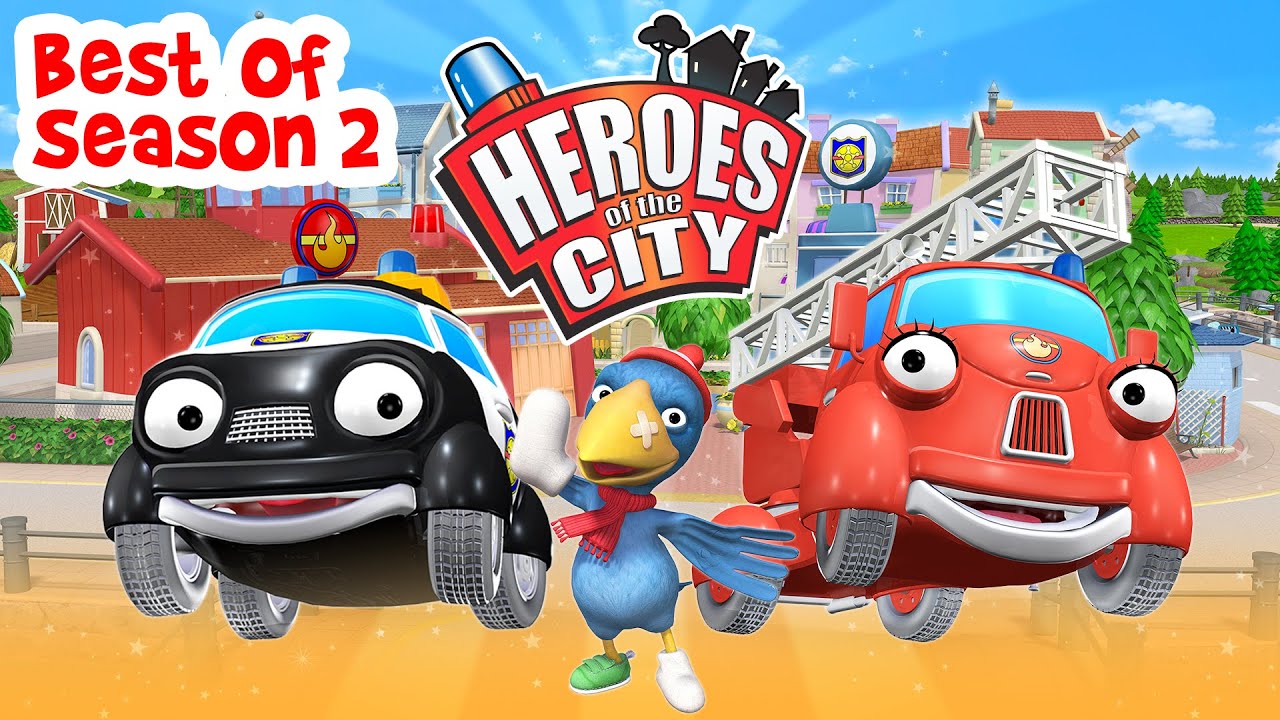 Heroes of the City - Best of Season 2 - Preschool Animation | Car Cartoons | Car Cartoons