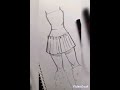 رسم انمي للبنات كول بل قلم رصاص 