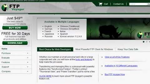 How to obtain FTP Voyager