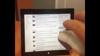 Bluetooth Smart HID mouse demo screenshot 2