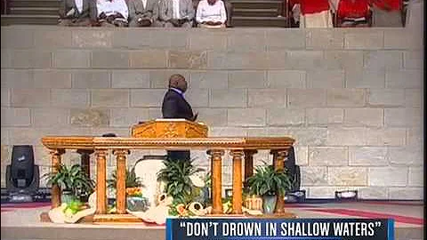 T.D. Jakes Sermons: Don’t Drown in Shallow Waters Part 2