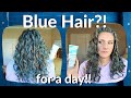 CURLSMITH HAIR MAKEUP STYLING GEL TURQUOISE DEMO 😱