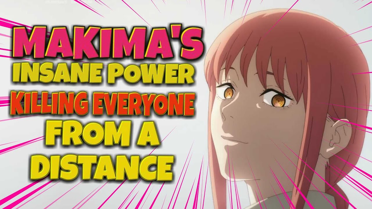 MAKIMA'S INSANE DEVIL POWER, KILLING EVERYONE FROM A DISTANCE, English