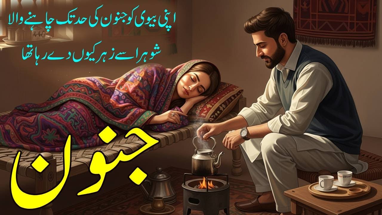 Junoon جنون | mohabbat ki dardnaak kahani| Shohar Biwi Ki Mohabbat Aur Fikr Bhari Dastaan