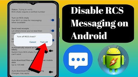 How to Disable RCS Messaging on Android - Turn OFF RCS Chat